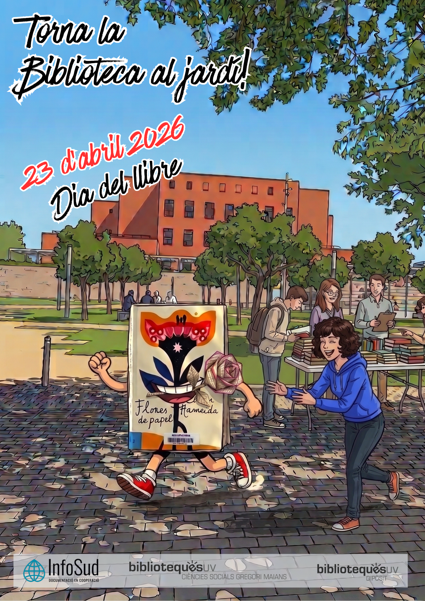 Biblioteca al jardi